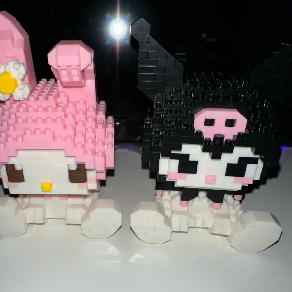 Kuromi Interlocking Bricks Set DIY - Picture 11 of 14